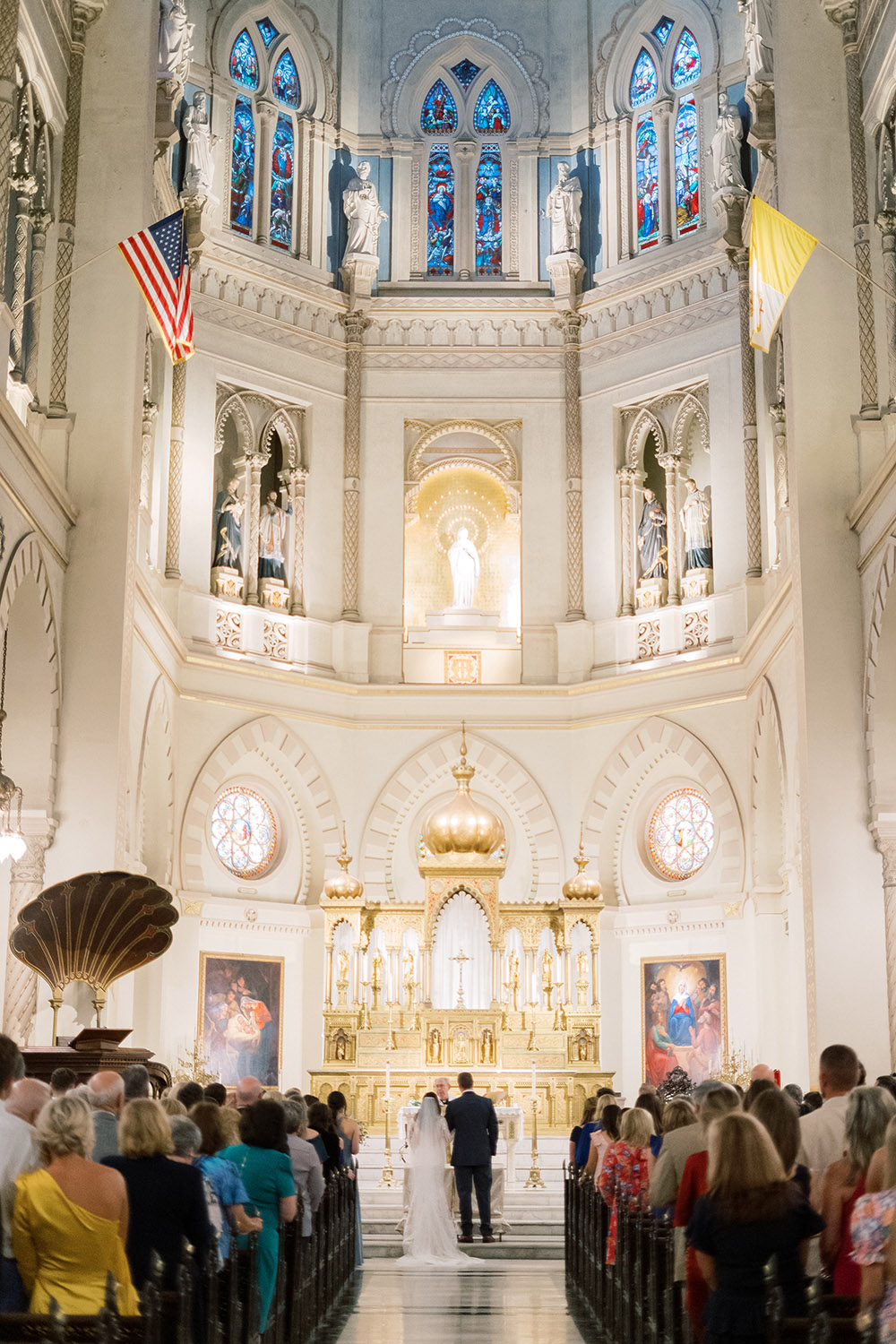 Immaculate Conception Church wedding New Orleans
