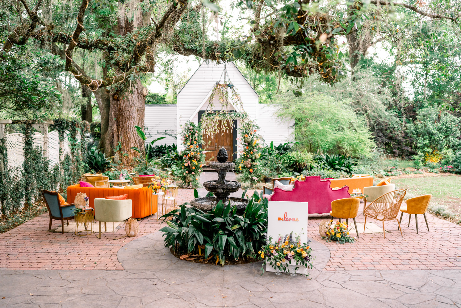 The Chapel at The Henry Smith House set for an intimate wedding