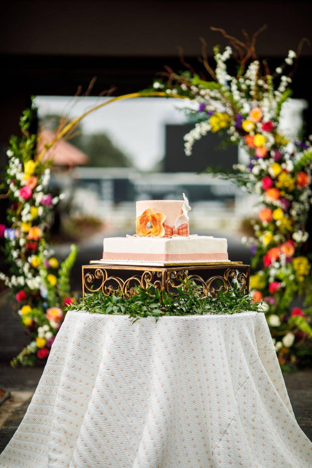 Gambino's Bakery Day at the Races cake. Photo: North Photography