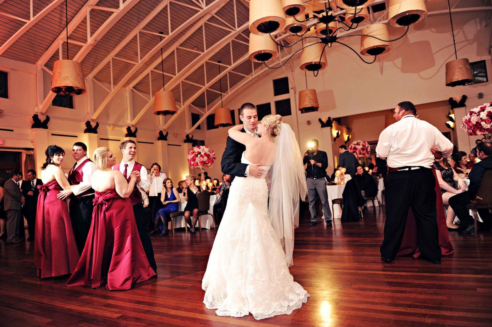 Bridal Party dance at the Audubon Tea Room. Photo: Studio Tran