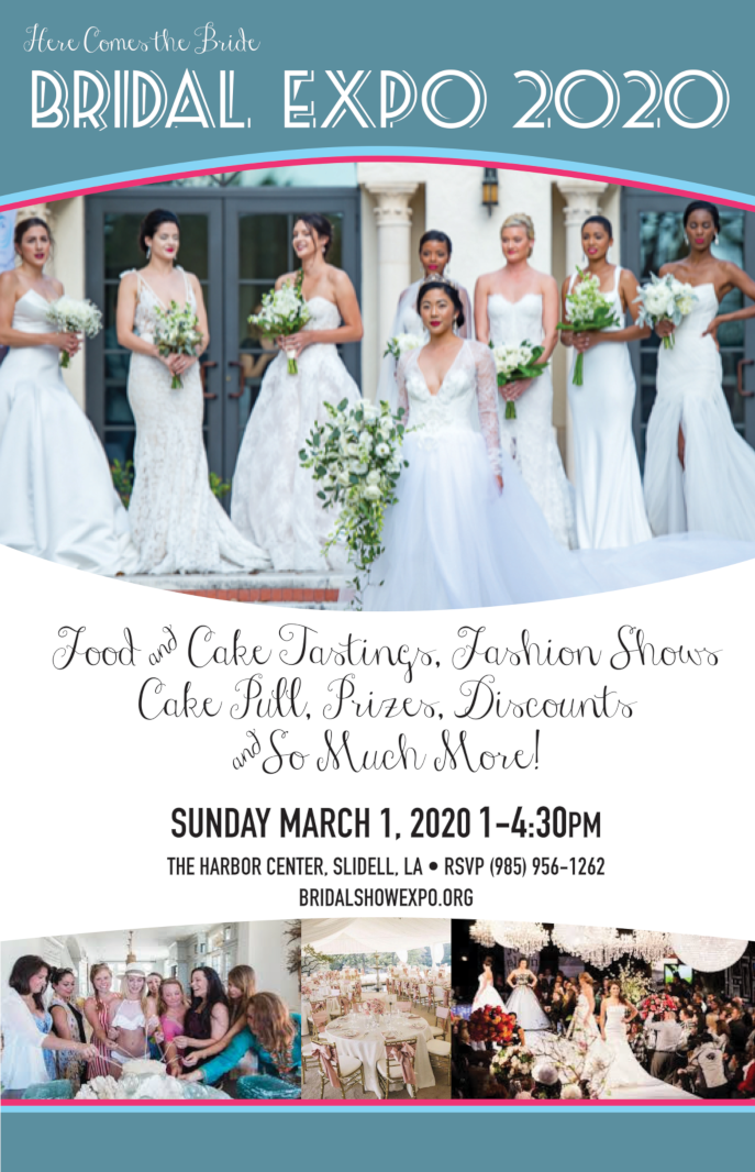 Here Comes the Bride Expo March 1, 2020