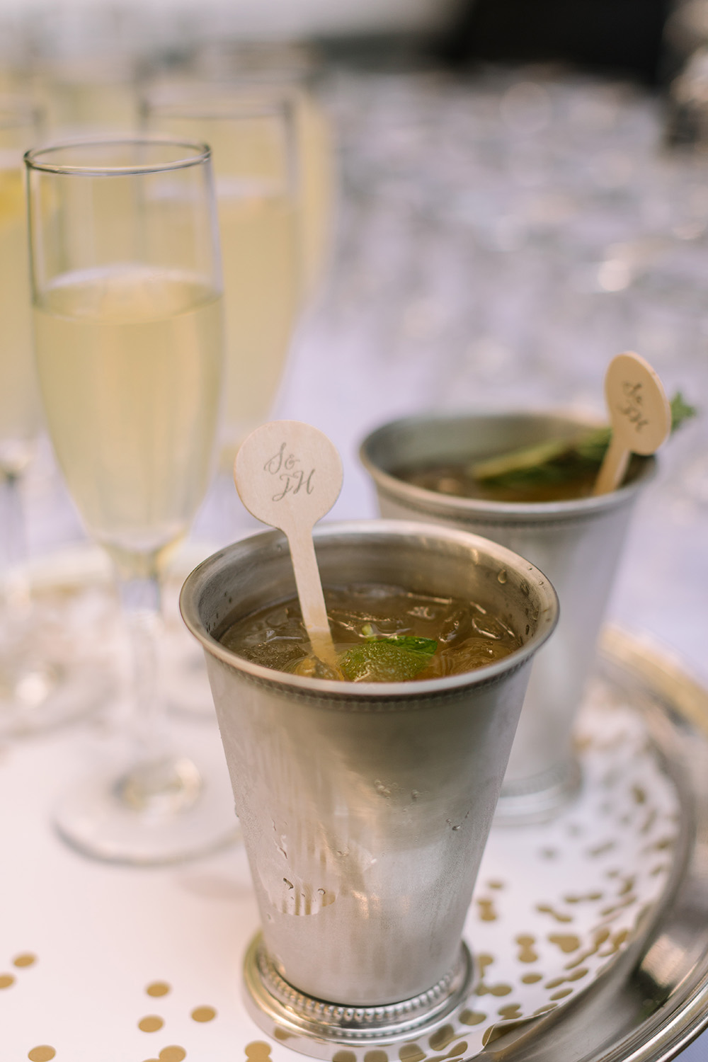 Mint Juleps and Champagne | Photo: Sarah Alleman Photography