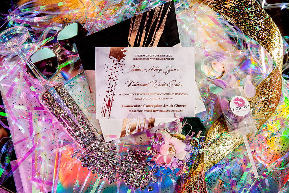 Invitation suite by Upscales Custom Collection
