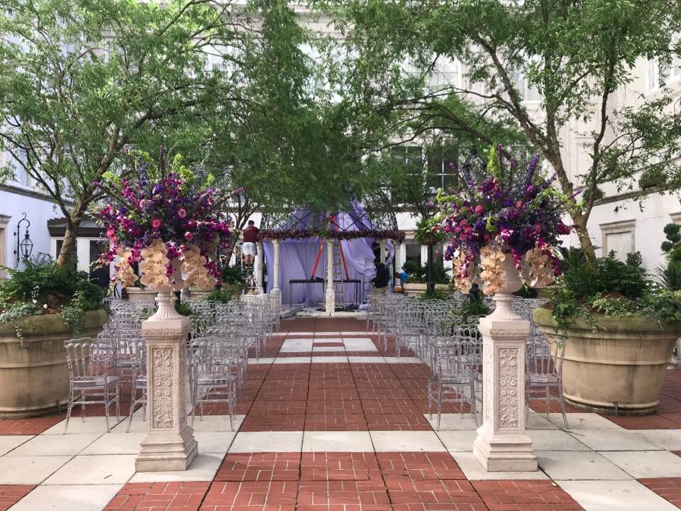 Wedding Ceremony at The Ritz Carlton in New Orleans