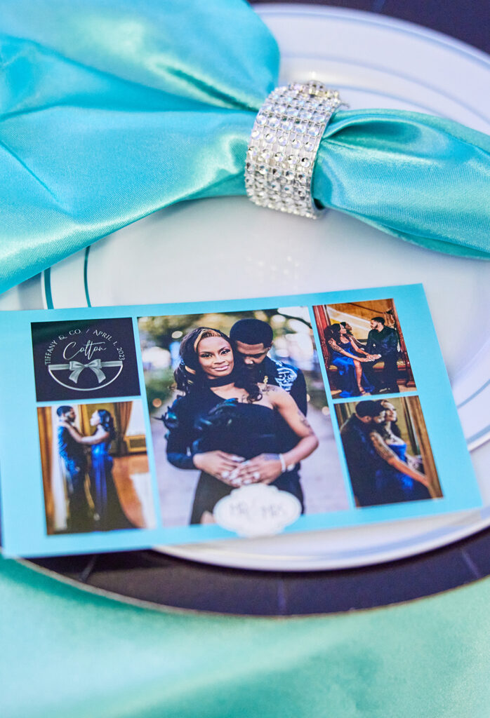 Tiffany Blue theme wedding by Page Designs and Events
