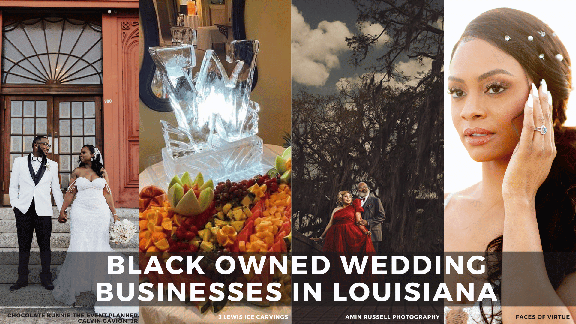 Black owned wedding businesses in Louisiana