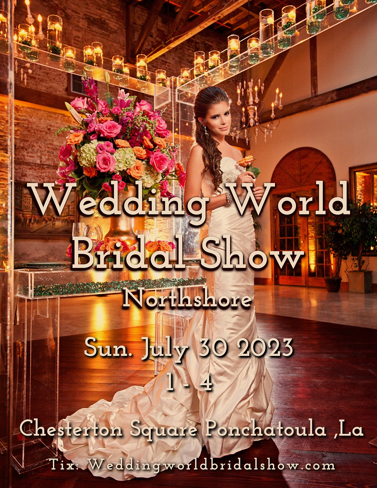 Wedding World Bridal Show in Pontchatoula Louisiana July 30, 2023