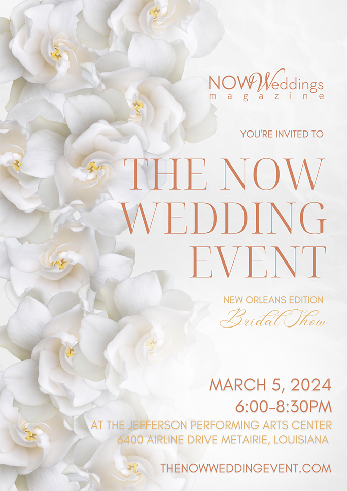 March 5, 2024 NOW Wedding Event at the Jefferson Performing Arts Center